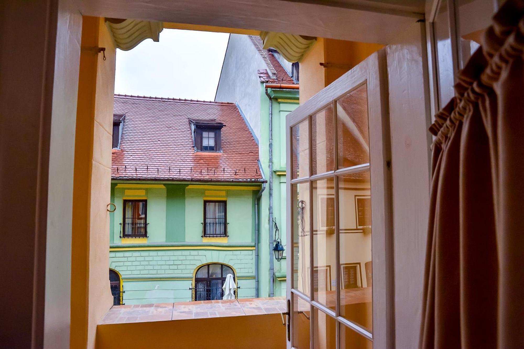 An Der Holztreppe Apartment Sighisoara Exterior photo