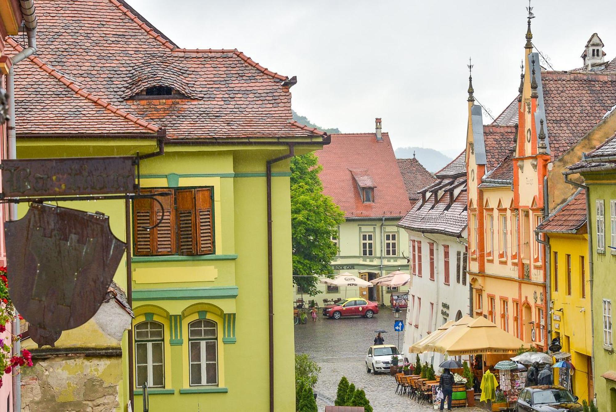 An Der Holztreppe Apartment Sighisoara Exterior photo